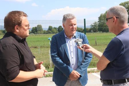 MINISTER MALJEVEC IN SEKRETAR RUSJAN NA OBISKU 04 FOTO LJUBO VUKELIČ